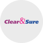 Clear And sure Logo